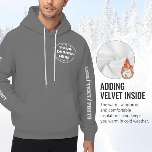 Sudadera con capucha personalizada con logotipo un regalo único M 5