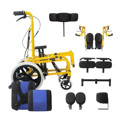 Cerebral-Palsy-Childrens-Wheelchair-Medical-Aluminum-Alloy-Frame-Foldable-Fully-Reclining-WheelchairAdjustable-to-Lie-Flat-Auxiliary-Nursing-and-Transportation-ToolKid