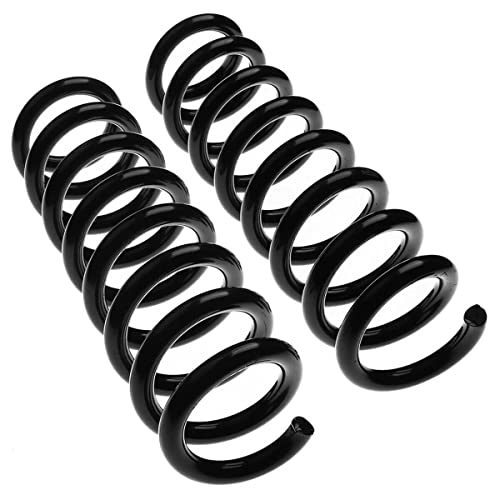 Replacement 2x Rear Driver and Passenger Side Suspension Coil Springs Mechanics Choice for BMW 320i 328i F30 2013-2015 RWD