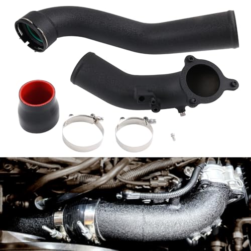 RRKEETTXY Charge Pipe Kit Intercooler Turbo Charge Pipe Upgrade Compatible with BMW 2014+ F20 F30 B58 3.0L M240i 340i 440i