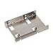 Price comparison product image SilverStone SST-SDP08 - 3.5" to 2x 2.5" SSD/HDD Mounting Adapter Bracket Hard Drive Holder, Nickel-coated