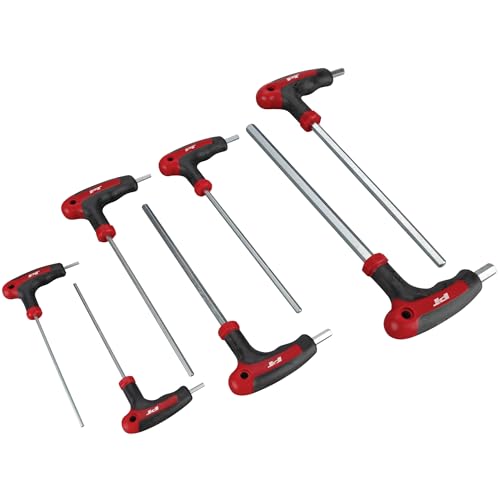 Image of Performance Tool W1711 SAE T-Handle Hex Key Set, 7-Piece