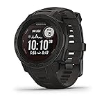 Garmin 010-02293-10 Instinct Solar, Rugged Outdoor Smartwatch with Solar Charging Capabilities, Built-in Sports Apps and Health Monitoring, Graphite