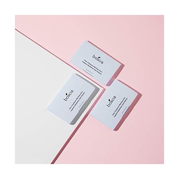 boscia Clear Complexion Blotting Linens - Vegan, Cruelty-Free, Natural Skin Care - Oil Blotting Sheets for Face - For Combination to Oily Skin Types - Travel Size - 100 Sheets