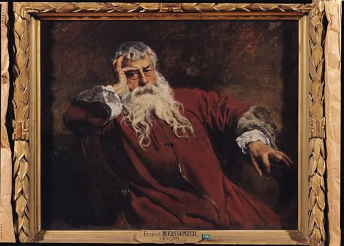 Tableaux peinture sur toile Meissonier pour une decoration chambre a coucher style nordique