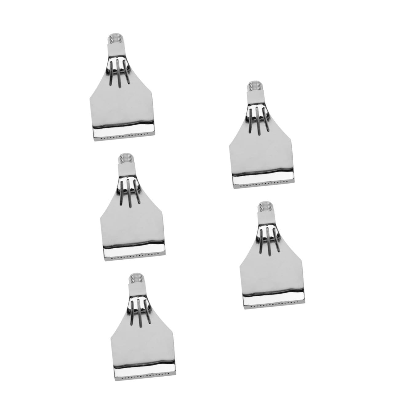 5 Pezzi Ugello Piatto Alluminio per Compressore Aria Bocchetta Jet per Spruzzatura Precisa e Uniforme Riduzione Del Rumore e Del Consumo Aria Facile Installazione e Manutenzione