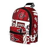 Pro Specialties Group Mini mochila San Diego State Aztecs TM1850, Muli, Mochilas Daypack
