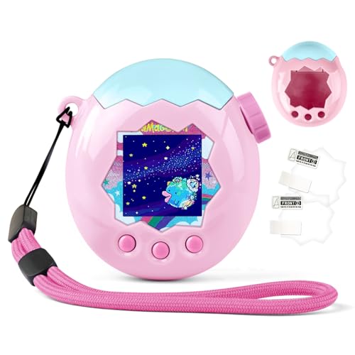Coque Tamagotchi Paradise antichoc en polycarbonate avec sa lanière