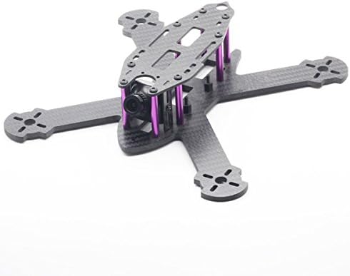 Exinnos HSKRC TWE210 210mm Wheelbase 4mm Arm 3K Carbon Fiber X Type FPV Racing Frame Kit for RC Drone