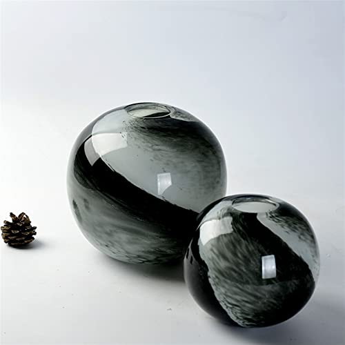 Vase fleur vase chinois multicolore en verre fait main de table - 8