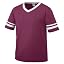 Maroon/White