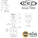 CEC Industries EF27 12V Heavy Duty 5-Pin Electronic Flasher Relay for Incandescent Bulbs (1-Pack)