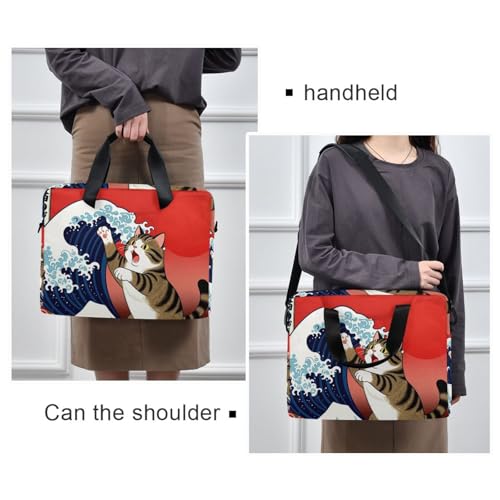 Maletín portátil crossbody para laptop 15.6 pulg miniatura 2