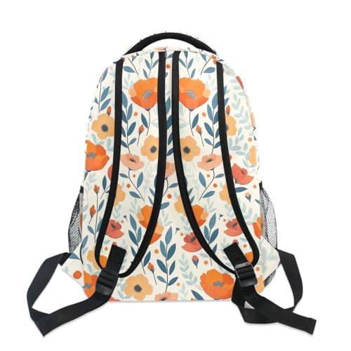 Sac à dos durable léger rouge pour étudiant avec fermeture zippée