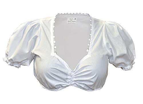 Alpin-Trachten Dirndlbluse Tanja Weiß (56) Cover