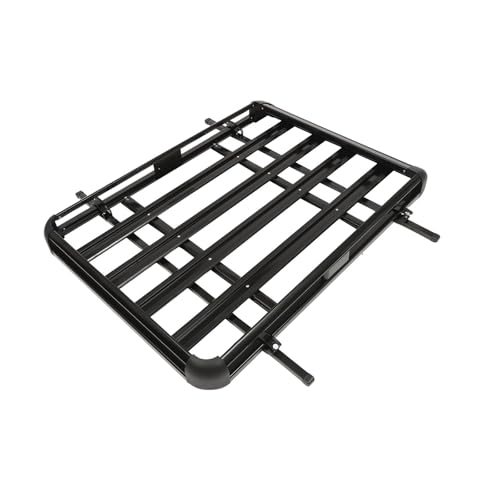 Barres de toit longitudinales SUV et porte-bagages de voiture avec panier de chargement 150 kg