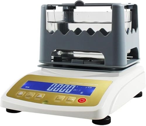 Gold Purity Analyser Meter Electronic Gold Carat Purity Tester Jewelry Tools and Equipment Precious Gold Purity Content Detector Precious Metal Analyzer,Weighing Precision 0.01(1200K)