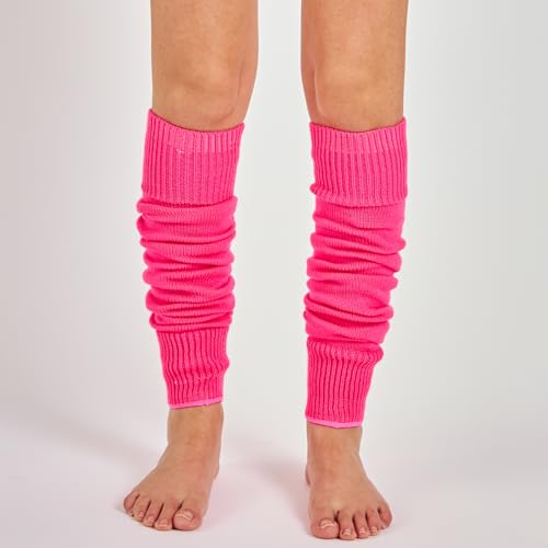 Image of Mysocks Leg Warmers Extra Soft Stylish Fancy Winter 80s Party Dance Neon Long Legwarmers for Women Girls Ladies