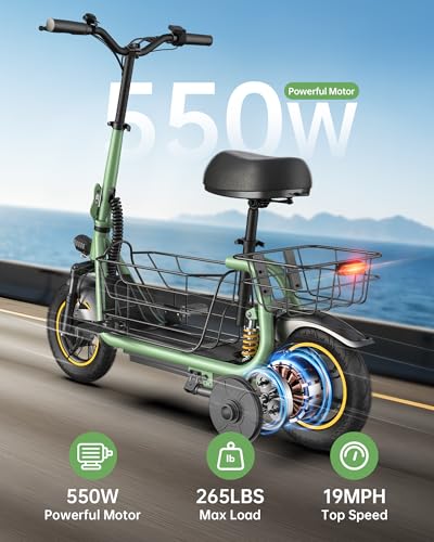 URBANMAX C1Pro Electric Scooter for Adults with Seat
