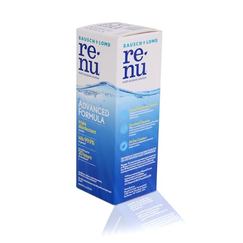 Image of Bausch + Lomb Renu Advanced Multi Purpose Contact Lens Cleaning Solution (60ml) - Pack of 1
