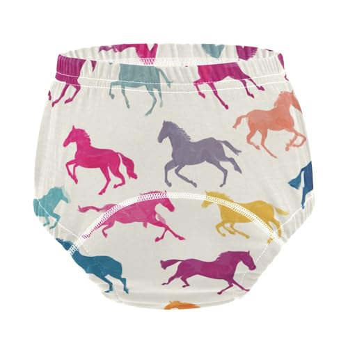 Image of Toddler Potty Training Underwear Cotton Absorbent Soft Baby Girl Boy Potty Training Pant 2t-5t