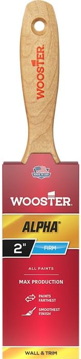 2" Wooster 4233 Alpha Varnish Flat Sash Paint Brush