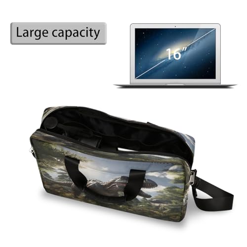 Maletín portátil para laptop 15.6-16 pulgadas resistente al agua miniatura 5
