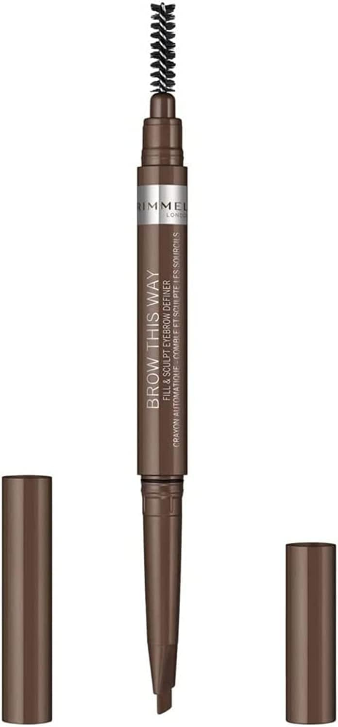 Rimmel London, Brow This Way Fill & Sculpt Eyebrow Definer, Light Brown