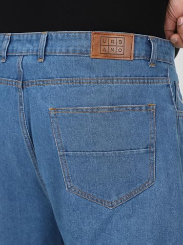 Image of Urbano Plus Men's Loose Mid Rise Jeans