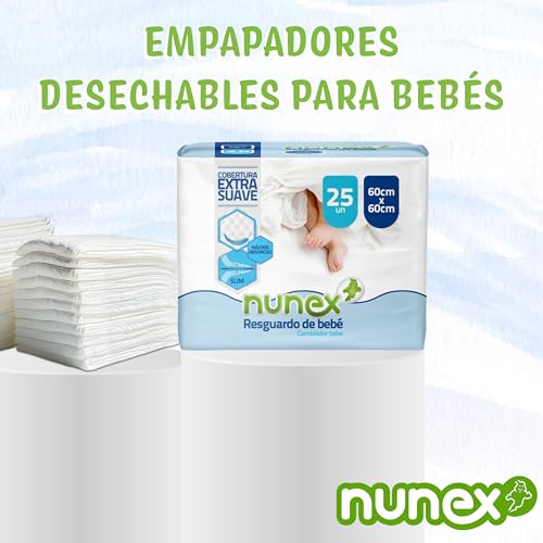 Miniatura 6 de Cambiador Desechable Bebé 60x60 Cm 50 Unidades, 2 Paquetes Cambiador Bebé, Empapadores Bebé Absorbente