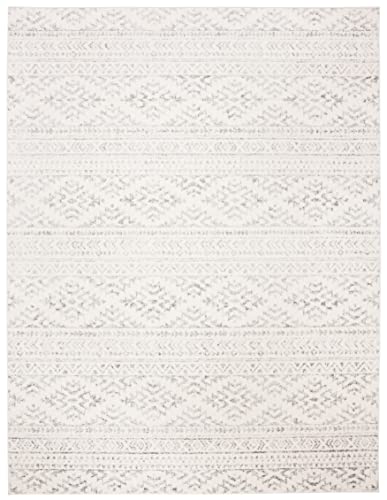 image for SAFAVIEH Area Rug 8x10 - Tulum Collection - Large - Ivory & Grey, Moro