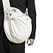 TANGUOX Dog Sling Carrier, Pet Front Sling Carrier with Widened Shoulder Strap, Machine Washable Cat Carrier Bag for Small Dogs 6-17 lbs, Soft Breathable Canvas for Travel Walks (M)