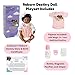 Black Baby Magic Reborn Destiny Doll w/Accessories, 6 Piece Gift Set Playset, Realistic Soft Body, Lifelike 17 Inch Newborn Babies, Curly Natural Hair, Black, African American Girl (Aria)