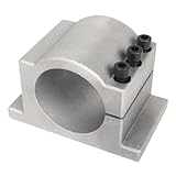 YIDOFENG Spindle Motor Clamp Mount Bracket, CNC Milling Machine Fixture, Cast Aluminum Mounting Bracket with Screws (65MM)