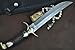 Perkin Handmade Damascus Steel Hunting Knife - Beautifu Hunting Knife with Sheath
