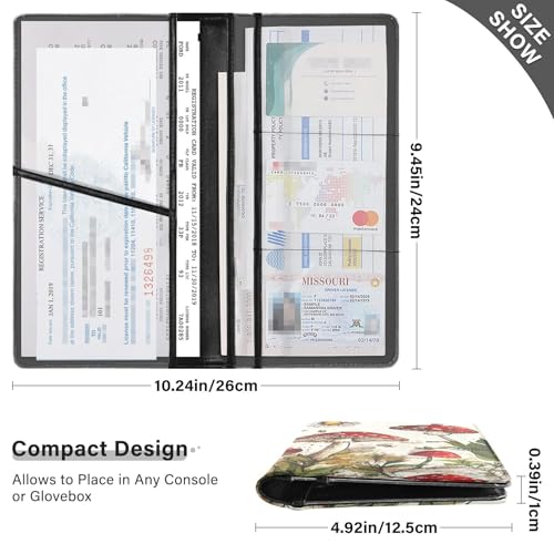 Organizador De Documentos Para Auto Compacto miniatura 3