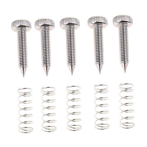 Juego de tornillos y resortes para pedal de batería (5 piezas) miniatura 6
