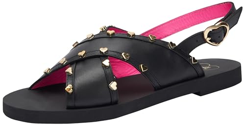 Love Moschino Women's Ja16402g0i Sandals, black, 7 Women
