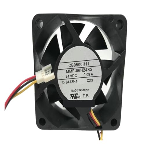Ventilateur 24V MMF-06H24SS-CX3 pour armoire électrique 60x60x25mm