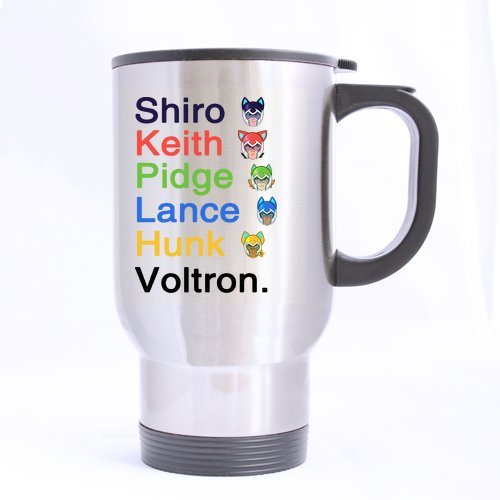 Voltron Shiro Keith Lance Hunk Pidge Mug - 100% Stainless Steel Material Travel Mugs - 14Oz #TOP1
