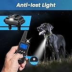 Dog Training Collar with 7 Training Modes, 2600Ft Remote Electronic Dog Shock Collar, Electric Shock Collar for Small Medium Large Dogs (Green) - Image 3