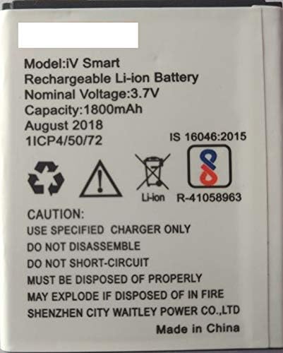 Sharbros Battery Model Compatible to iVOOMi Smart 4G 1800 Mah