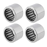 Be In Your Mind HK1516 Nadellager aus Chromstahl, 15 x 21 x 16 mm, 4 Stück