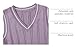 Kids Boys Girls Sleeveless Sweater V Neck Pullover Soft Stretchy Vest Stylish Comfy Knitted Tops for (Purple, 5-6 Years)