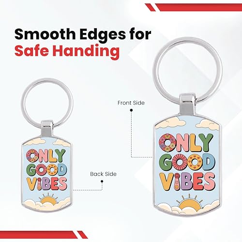 Image of Premium Printed Metal Keychain for Men & Women | High-Definition Artwork Print | Durable Key Ring for Car, Bike, Home & Office Keys | Stylish Decorative Key Holder Gift