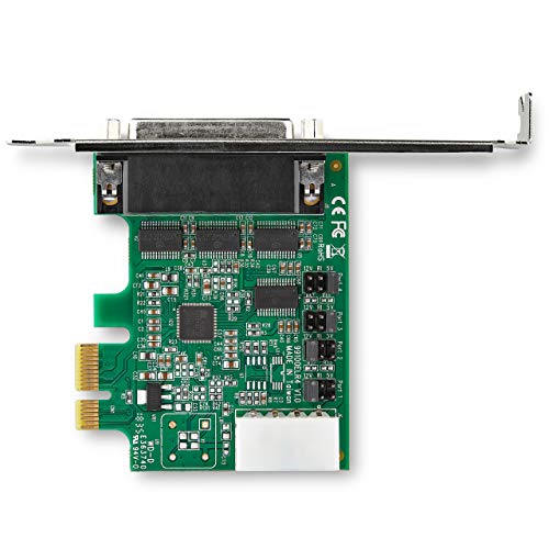 Image of StarTech 4-Port PCI Express RS232 Serial Adapter Card, TAA (PEX4S953)