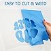HTV Iron on Vinyl 12Inch by 12ft Roll Heat Transfer Vinyl for T-Shirt HTV Vinyl Rolls for All Cutter Machine - Easy to Cut & Weed for Heat Transfer Design (12ft, Sky Blue)