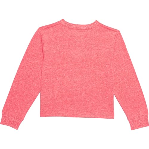 Carhartt Little Toddler Girls CA9978 Core Logo Long Sleeve Shirt, Size 5 - Dubarry Snow Heather2