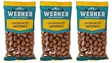 Werner Cacahuates Japones, Japanese Peanut Snacks - 6 oz Bag (Pack of 3)