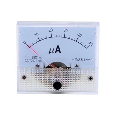 Microampèremètre analogique 85C1-uA et cadran de mesure 100uA